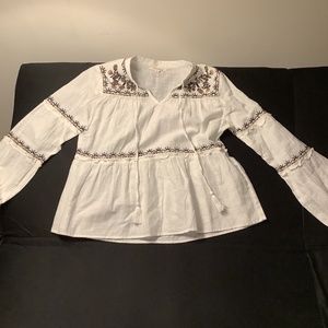 Size Large Rebellion Long Sleeve Blouse